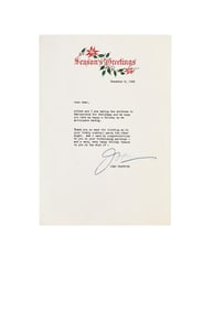 Joan Crawford | 1955 Signed Letter to Joan Castle Joseff