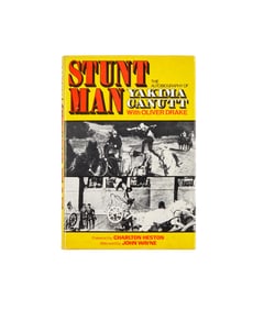 Yakima Canutt | 1979 Signed Autobiography Titled "Stunt Man: The Autobiography of Yakima Canutt"