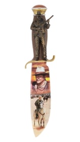 John Wayne | 2007 Collectors Knife by The Bradford Exchange