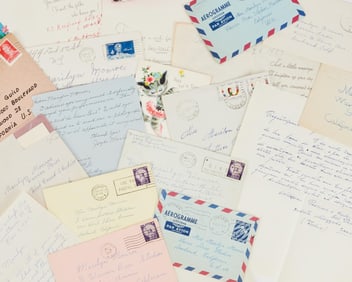 Marilyn Monroe | Circa 1957 Large Tan-Colored Accordion File Full of Fan Mail