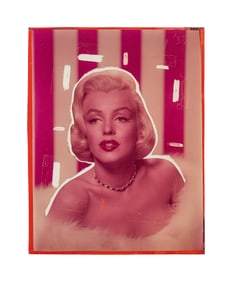 Marilyn Monroe | Circa 1953/1956 Color Transparency