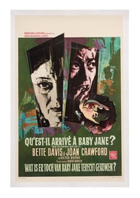 What Ever Happened to Baby Jane? | Linen-Backed Belgian Film Poster
