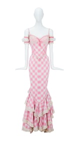 Ann-Margret | 1979 Bob Mackie Pink Costume Worn in "The Villain" with Photo and DVD