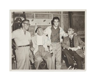 Elvis Presley | 1960s Signed Film Production Photograph