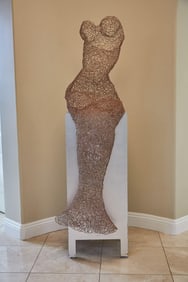 Raquel Welch | Circa 1980s "Mermaid" Sculpture