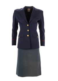 Claudette Colbert | 1943 Costume from "So Proudly We Hail"