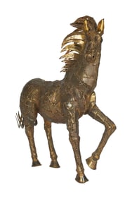 Zsa Zsa Gabor | 1970s Limited Edition Horse Sculpture by Luciano Bustamante