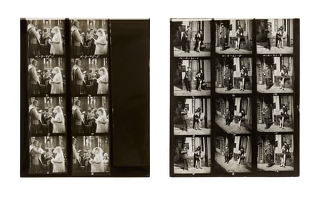 Shirley MacLaine | 1963 Rare Black and White Contacts Sheets from "Irma La Douce"