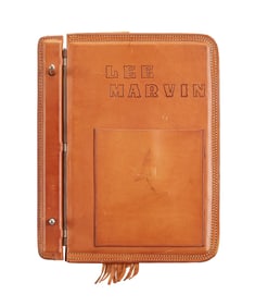 Lee Marvin | Personalized Leather Script Holder