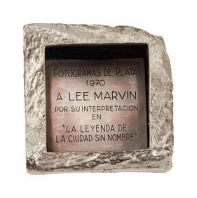 Lee Marvin | 1970 Spanish Silver Frames Award for "Paint Your Wagon"