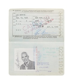 Lee Marvin | 1975 Passport