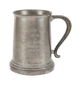 Lee Marvin | 1962 Pewter Variety Club Beer Mug