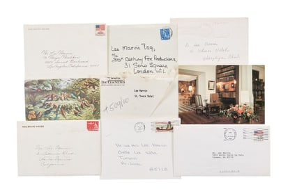 Lee Marvin | Correspondence from Charlton Heston and Others