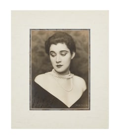 Nita Naldi | 1952 Signed Oversize Photograph