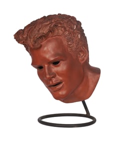 Steve Reeves | 1955 Bust Signed by Kenneth Kendall