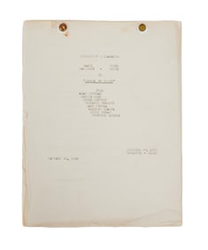 Terror By Night | 1946 Script