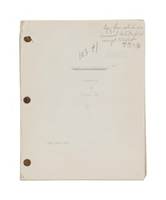 Pursuit to Algiers | 1945 Script