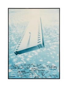 Director's Guild of America | 1986 'Golden Jubilee' Poster Signed by Many Legendary Directors