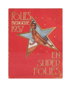 Josephine Baker | 1937 Signed Folies Bergere Program