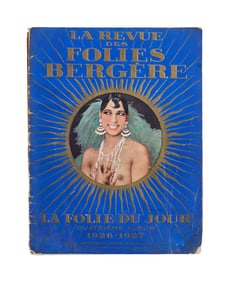 Josephine Baker | 1926-27 Folies Bergere Program