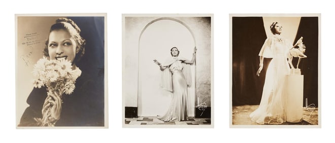 Josephine Baker | Three 1930s Sepia Photos