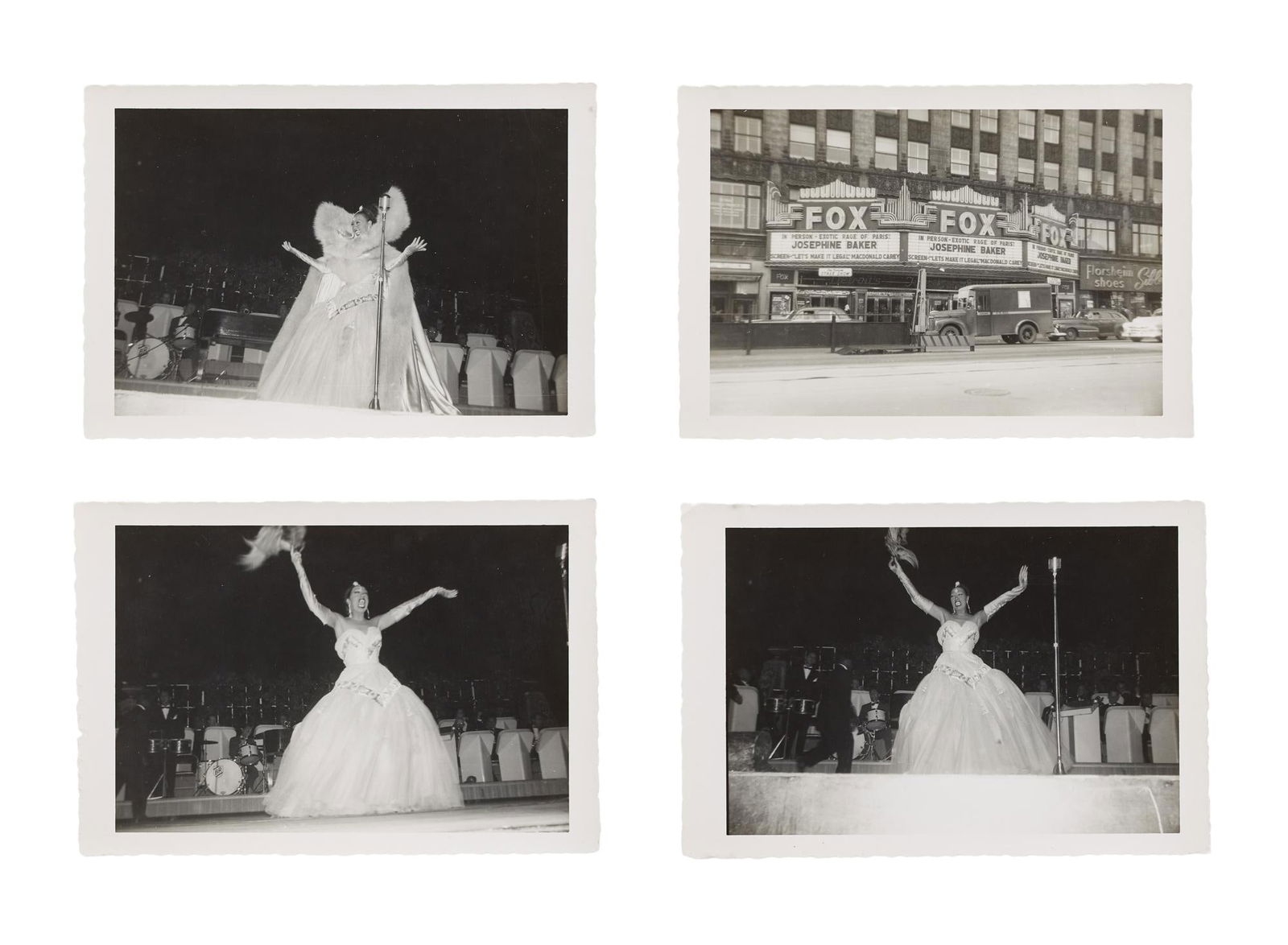 Josephine Baker | Snapshots of 1951 Detroit Performance In Controversial U.S. Tour (1 of 5)