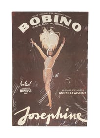 Josephine Baker | Bobino Concert Poster with Program and Photos