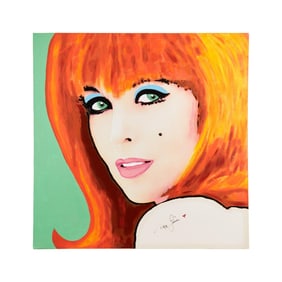 Tina Louise | Signed Mark Zunino Pop Art Portrait