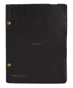 Paddy Chayefsky | 1976 Script from "Network"