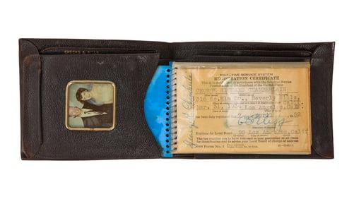 Richard Chamberlain | 1950s Personal Wallet and ID Cards