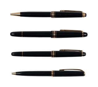 Richard Chamberlain | Montblanc, Set of Four Pens, One Personalized