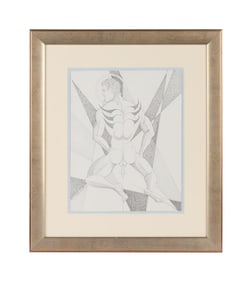 Richard Chamberlain | "An Angel of Sorts" Ink Drawing