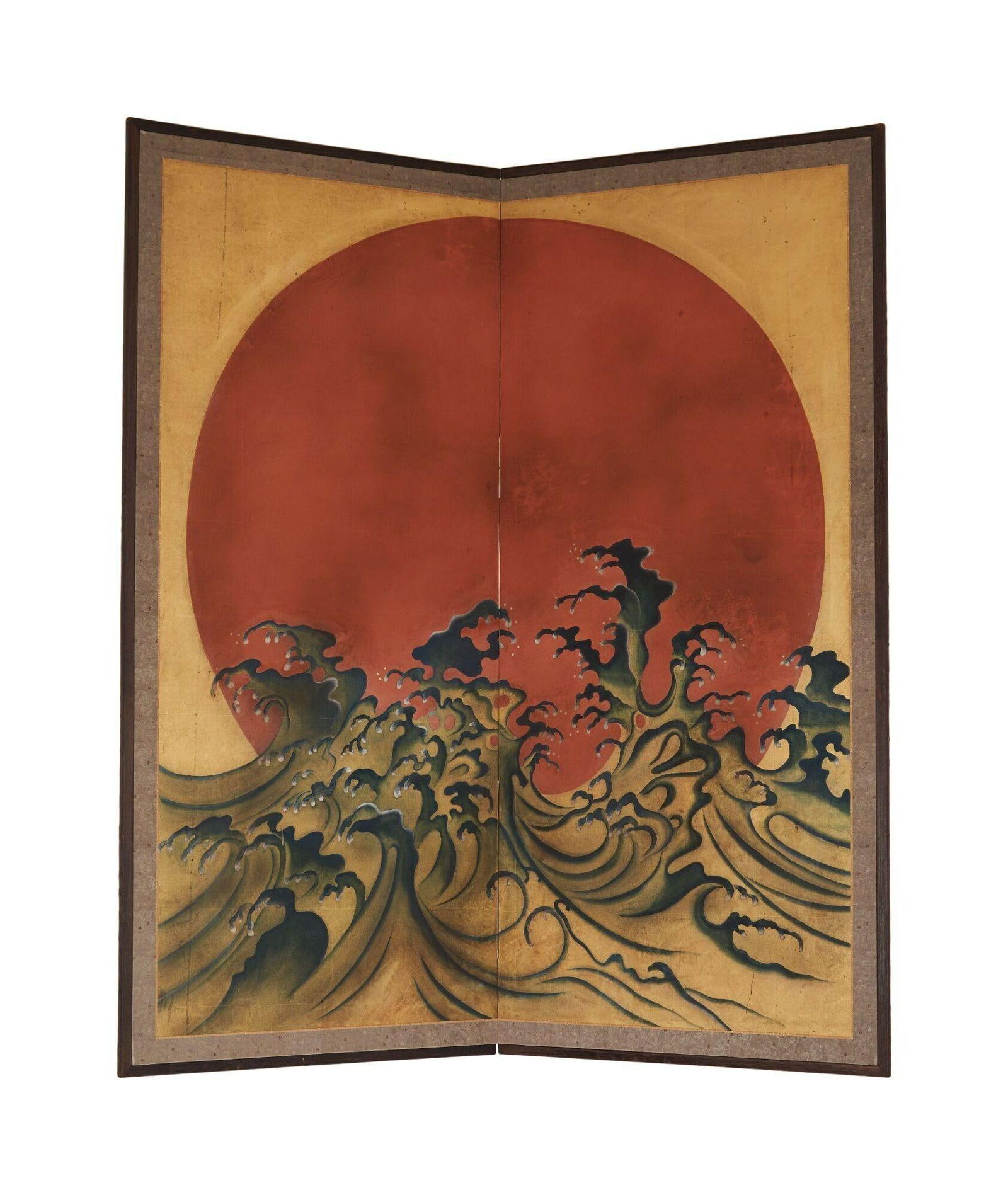 Richard Chamberlain | Wave With Sun Japanese Screen (1 of 6)