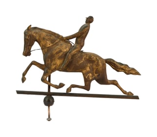 Richard Chamberlain | Antique Equestrian Weathervane