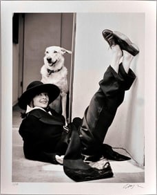 Diane Keaton | 1993 Dewey Nicks Signed Cover Portrait from "Then Again" Book