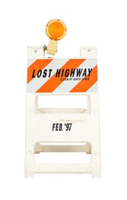 Lost Highway | Road Sign Standee from Film Premiere