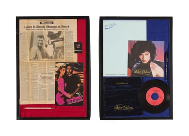 David Lynch | "Blue Velvet" and "Wild at Heart" Display Cases
