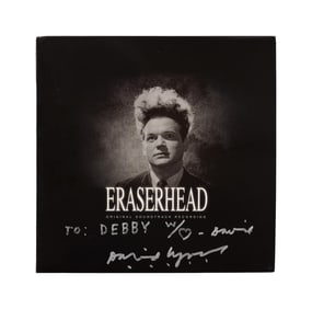 David Lynch | Signed "Eraserhead" Soundtrack Vinyl