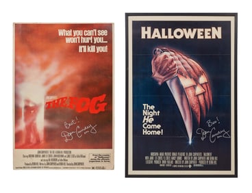Dean Cundey | Signed "Halloween" and "The Fog" Posters