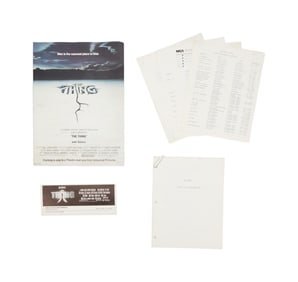 The Thing | Partial Script and Ephemera