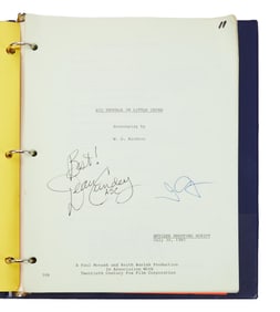 Big Trouble in Little China | John Carpenter and Dean Cundey Signed Script
