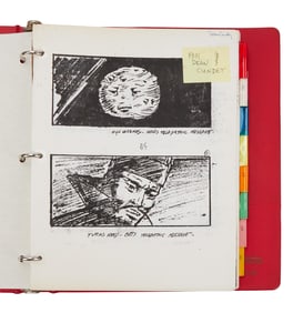 Big Trouble in Little China | Production-Used Storyboard Binder