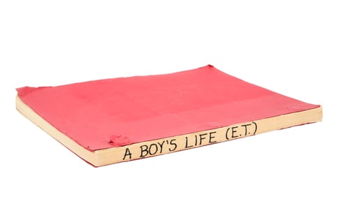 E.T. the Extra-Terrestrial| 1981 "A Boy's Life" Production Script