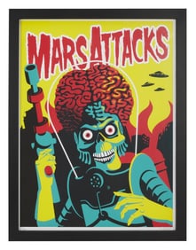 Mars Attacks! | Limited Edition Print Signed by Dan Stiles