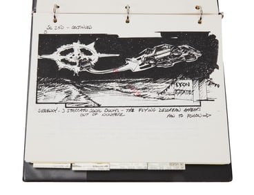 Back to the Future Part II | Storyboard Copy Binder