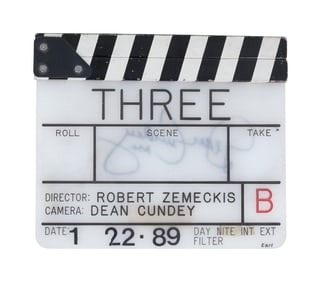 Back to the Future III | Production-Used Clapperboard