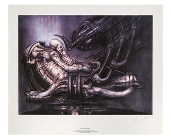 Aliens | Xenomorph Print Signed by H.R. Giger