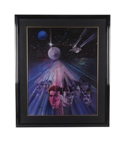 Star Trek: The Original Series | Bob Peak "The Magnificent Seven" Cast-Signed Print