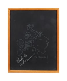 Casper | Cast and Crew Etched Artwork