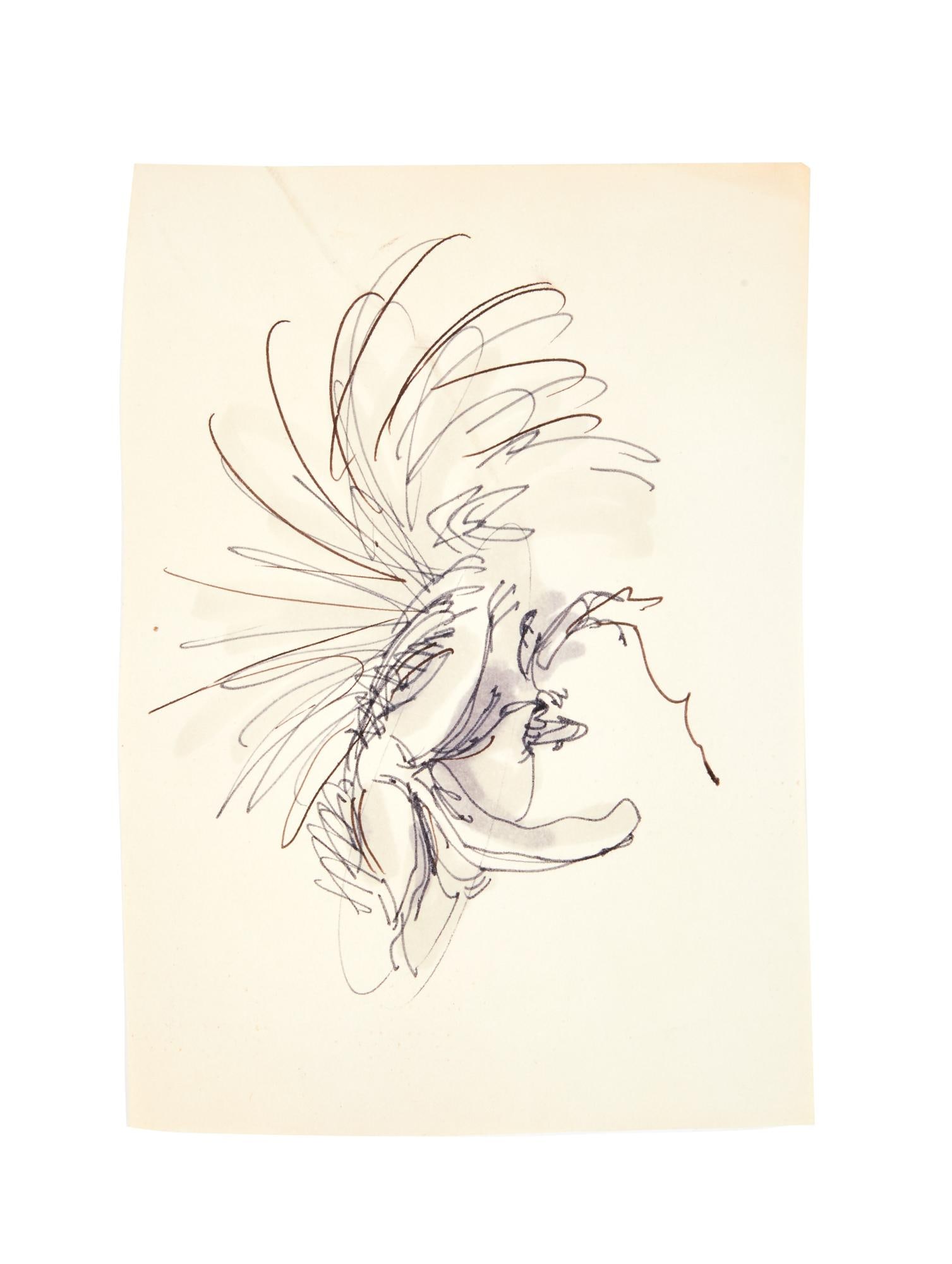 The Black Cauldron | Tim Burton Hand-Drawn Concept Artwork (1 of 2)